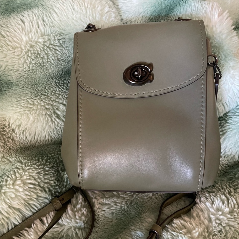 Coach Parker Convertible Backpack (Olive/Army Green)